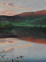 Evening Landscape in Eggedal