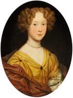 Barbara Talbot, Viscountess Longueville, as a Girl