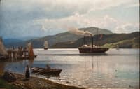 Steamship at Drøbak