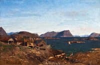 Fishing village in Lofoten