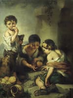Street Boys Playing Dice