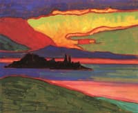 Sunset over Staffelsee