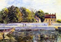 Saint-Mammes - House on the Canal du Loing