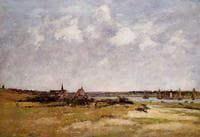 Etaples, La Canache. High Tide