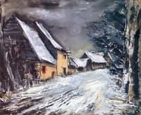 Landscape in the Snow