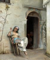Turkish Woman Smoking