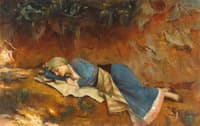 Resting Greek Girl