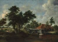 The Watermill with Great Red Roof