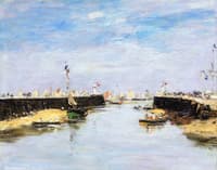 Trouville, the Jettys, Regatta