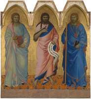 Saint John the Baptist with Saint John the Evangelist and Saint James