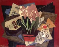 Still Life with Mandolin and Mask