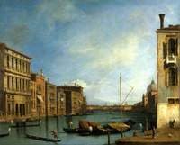Venice:  The Grand Canal from the Campo San Vio