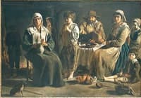 Peasant Family in an Interior