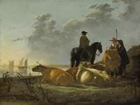 Peasants and Cattle by the River Merwede