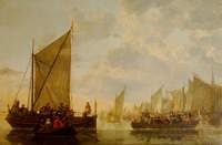 A Landing Party on the River Maas at Dordrecht