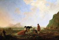 Herdsmen with Cows