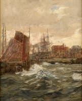 Harbor entrance