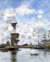 Deauville, the Harbor