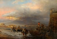 Bay of Naples with a View of Mount Vesuvius