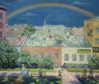 Rainbow in Moscow