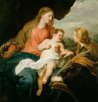 The Mystic Marriage of Saint Catherine