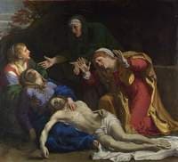 The Dead Christ Mourned