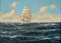 Under full sail