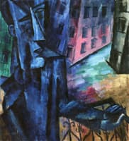 Man on a Balcony