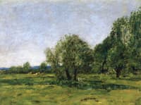 Caudebec-en-Caux, Pond and Fisherman