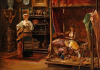 In the Artist's Studio