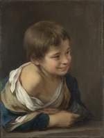 A Peasant Boy Leaning on a Sill