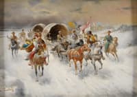 Gold transportation in the taiga