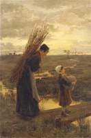 They Homeward Wend Their Weary Way