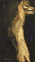 Lion Standing Erect