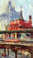 New York City, Chatham Square (sketch)