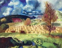 Cornfield and Harvest