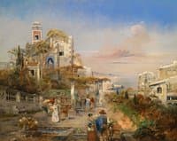 View of the Bay of Naples