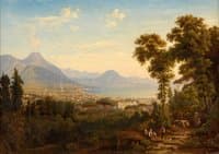 Bay of Naples with a View of Mount Vesuvius
