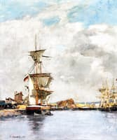 Deauville, the Harbor