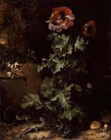 Still Life with Snake and Lizard