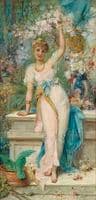Young Woman in a Garden