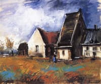Thatch Roofed House
