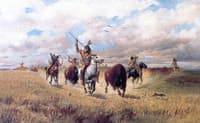 Indian Buffalo Hunt