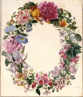 A Wreath of Various Flowers
