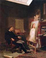 The Artist in His Studio
