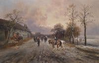 Evening in a Village