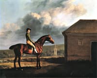 'Otho' at Newmarket,  with John Larkin up