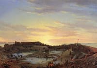 Fort Sumter, Interior, Sunrise, Dec. 9,1863