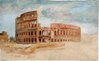 Rome, The Colosseum, from the West