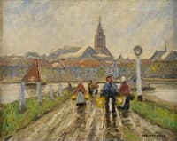 Dutch city view